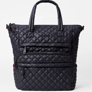 MZ Wallace METRO UTILITY BACKPACK Diaper Bag Black